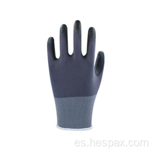 Hespax Comfort 15G Nylon Microfoam Nitrile Guantes industriales industriales